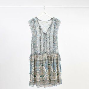 Zadig & Voltaire Sleeveless Mini Dress with Ruffle